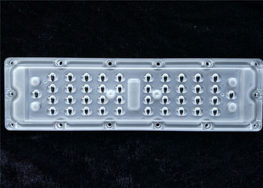 Lente de los microprocesadores SMD LED de Osram 3030, lente óptica TYPE2-S de la lámpara del LED para el alumbrado público
